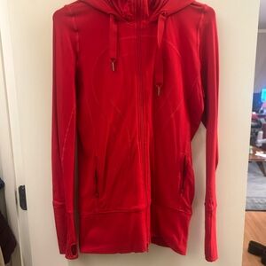 Women's Red Lululemon Stride Jacket